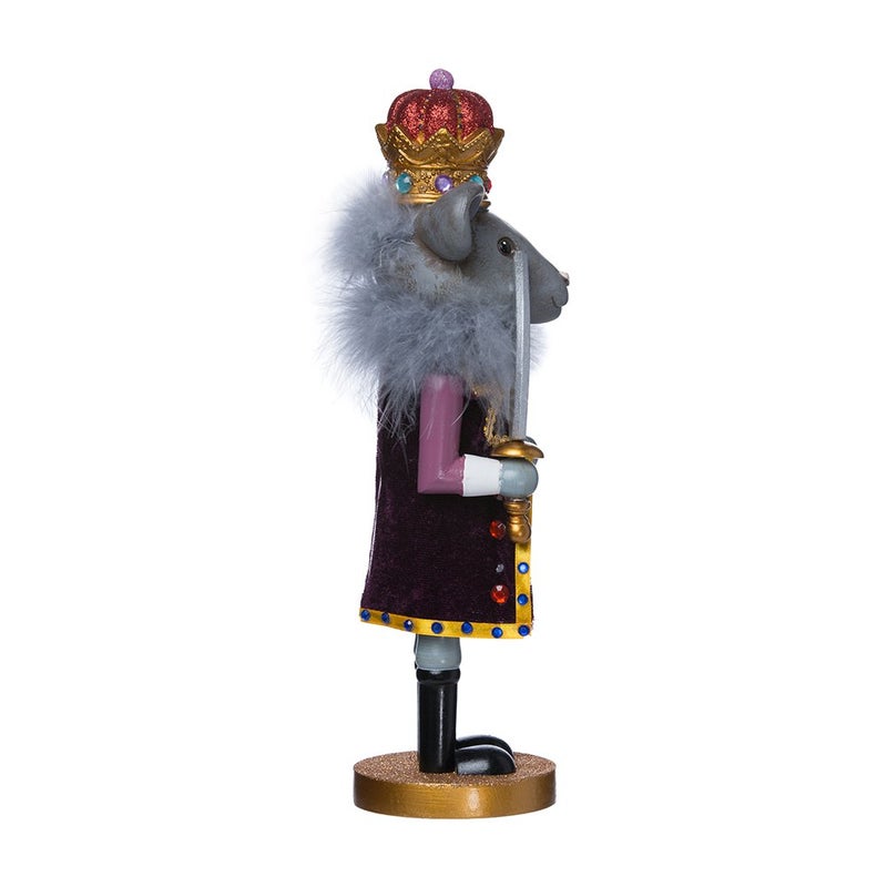 Hollywood Nutcrackers Kurt Adler Hollywood Mouse King Nutcracker, 12-Inch - Image 4